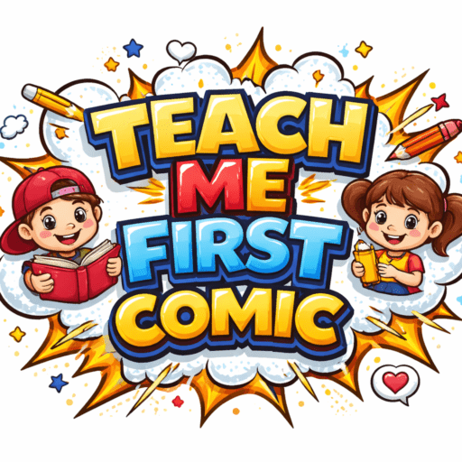 Teach Me First Comic Logo