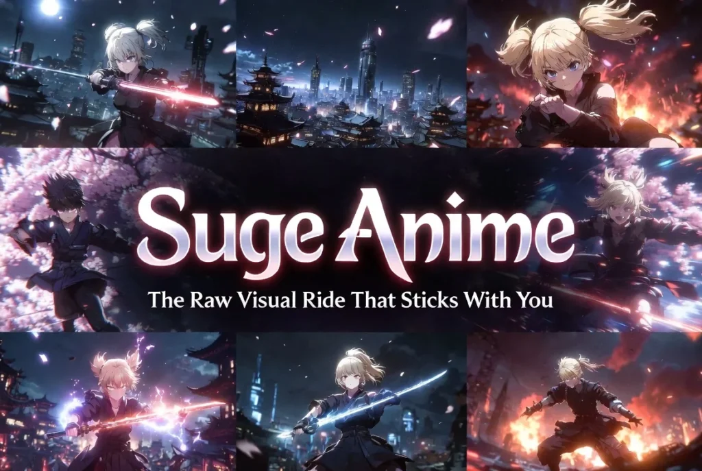 Suge Anime: The Raw Visual Ride That Sticks With You
